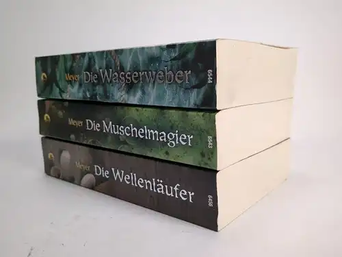 Buch: Die Wellenläufer-Trilogie, Kai Meyer, Loewe, 3 Bände, Muschel, Wasser