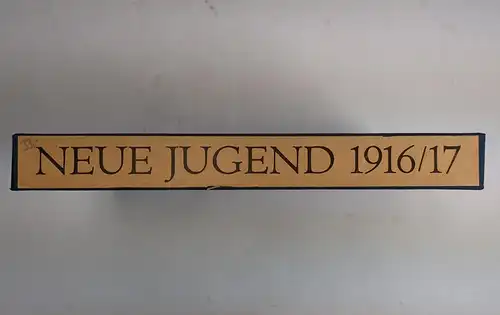 Buch: Neue Jugend 1916/17, Malik / Rütten & Loening, Nachdruck, 8 Hefte