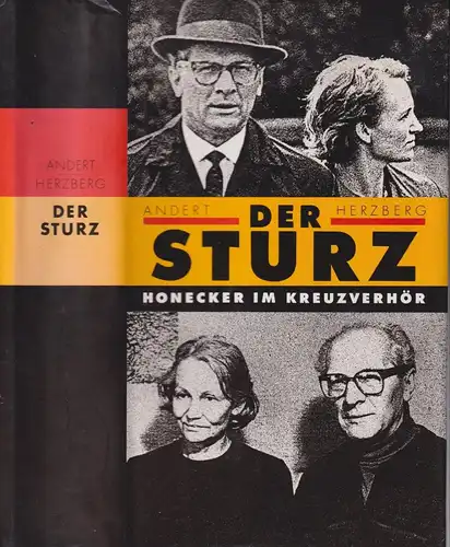 Buch: Der Sturz, Andert, Reinhold / Herzberg, Wolfgang. 1991, Aufbau-Verlag