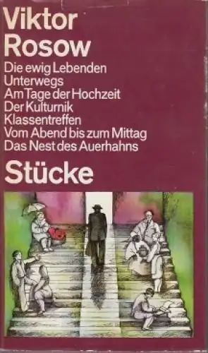 Buch: Stücke, Rosow, Viktor. 1982, Henschelverlag, gebraucht, gut