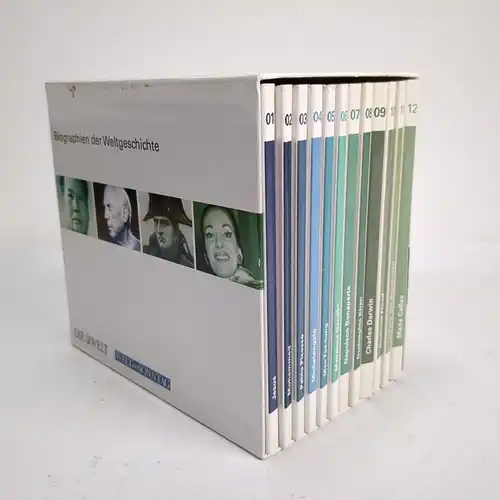 DVD-Box mit 12 DVDs: Biographien der Weltgeschichte, Die Welt / Welt am Sonntag