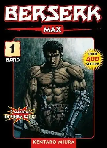 Comic: Berserk Max 01, Kentaro Miura, Panini Comics, 2 Comics in 1 Band