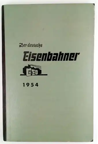 7x Zeitschrift Der deutsche Eisenbahner, Jahrgänge 1951-1955, 1957-1958