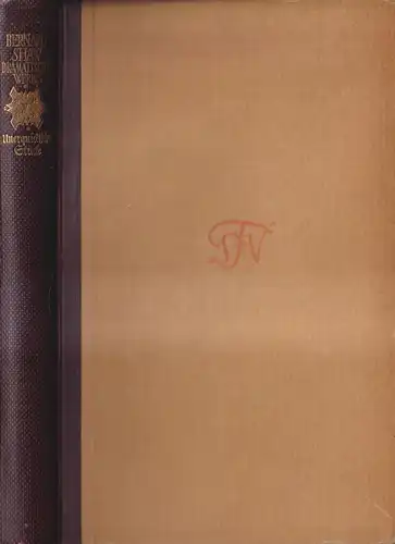 Buch: Unerquickliche Stücke , Bernard Shaw, 1911, Fischer, Dramatische Werke 1