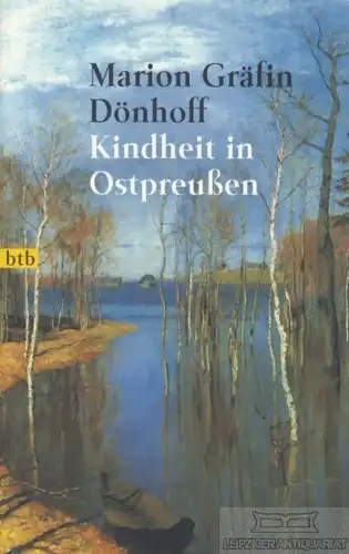 Buch: Kindheit in Ostpreußen, Dönhoff, Marion Gräfin. Btb, 1998, btb Verlag