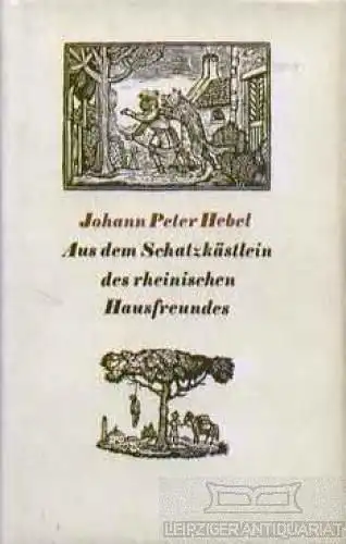 Buch: Aus dem Schatzkästlein des rheinischen Hausfreundes, Hebel, Johann Peter