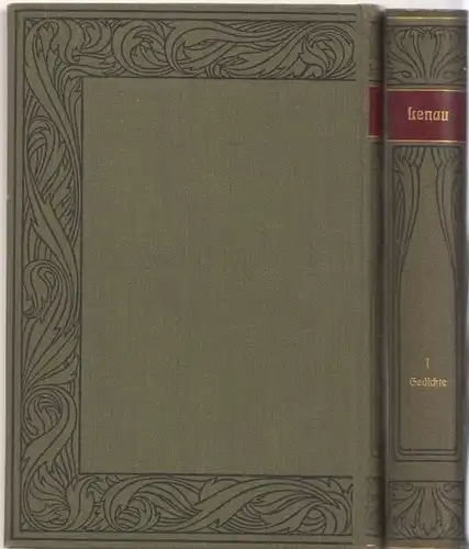 Buch: Lenaus Werke, Lenau, Nikolaus. 2 Bände, 1910, Bibliographisches Institut