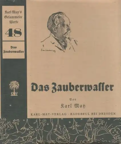 Buch: Das Zauberwasser, May. Karl May's Gesammelte Werke, 1927, Karl-May-Verlag