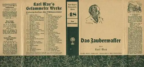 Buch: Das Zauberwasser, May. Karl May's Gesammelte Werke, 1927, Karl-May-Verlag