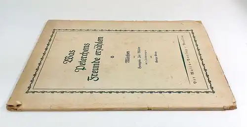 Buch: Was Peterchens Freunde erzählen, Zur Mühlen, Hermynia. 1921, Malik Verlag