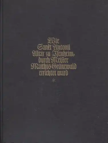 Buch: Wie Sankt Antonii Altar...errichtet war. 1929, Paul List Verlag