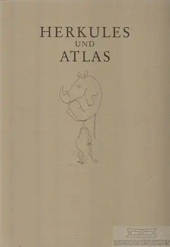 Buch: Herkules und Atlas, Keel, Daniel. 1990, Diogenes Verlag