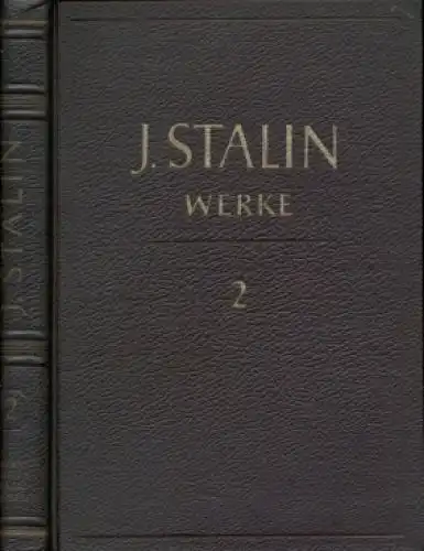 Buch: Werke - Band 2, Stalin, J.W. J. W. Stalin - Werke, 1950, Dietz Verlag