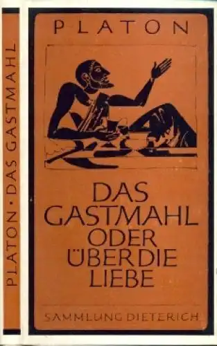 Sammlung Dieterich 368, Das Gastmahl oder über die Liebe, Platon. 1979