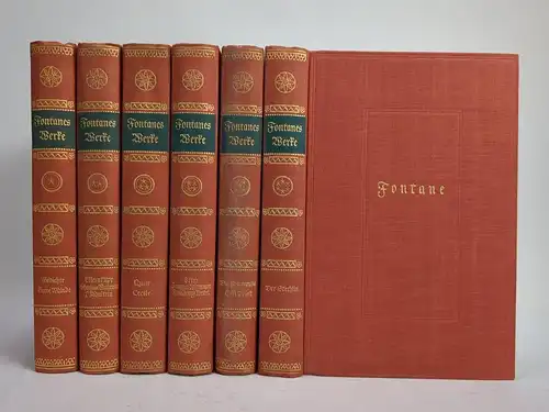 Buch: Theodor Fontane -Ausgewählte Werke, Reclam Verlag, 6 Bände, gebraucht, gut