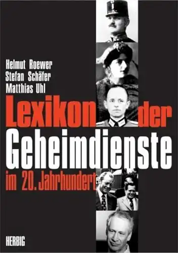Buch: Lexikon der Geheimdienste im 20. Jahrhundert, 2003, F. A. Herbig Verlag