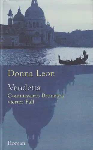 Buch: Vendetta, Leon, Donna, 1997, Diogenes Verlag, Roman, sehr gut
