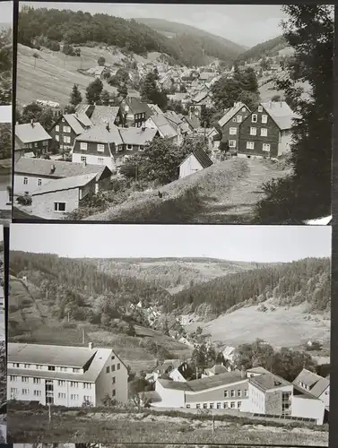 AK Lot: 12 Postkarten Fehrenbach bei Hildburghausen, Thüringer Wald, Werraquelle