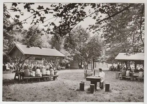 AK Dübener Heide - Heideschänke (Kr. Eilenburg), ca. 1977, Planet-Verlag