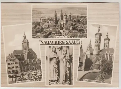 AK Naumburg / Saale, ca. 1965, VEB Bild und Heimat, ungelaufen, gebraucht, gut