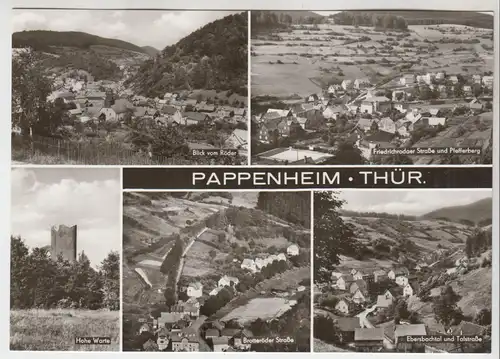 AK Pappenheim / Thür., ca. 1978, Bild und Heimat, ungelaufen, gebraucht, gut