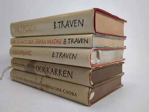 5 Bücher B. Traven Volk & Welt: Troza, Caoba, Karren, Regierung,  Sierra Madre