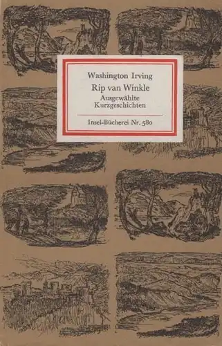 Insel-Bücherei 580, Rip van Winkle, Irving, Washington. 1976, Insel-Verlag