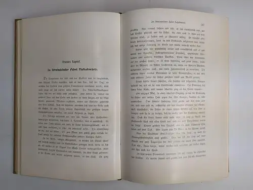 Buch: Im Herzen von Asien 1+2. Sven v. Hedin, 1903, Brockhaus Verlag, 2 Bände