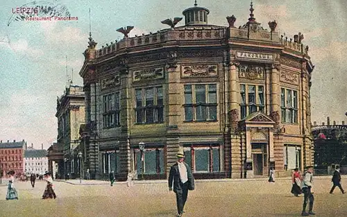 AK Leipzig. Restaurant Panorama. ca. 1915, Postkarte. No. 912, 1915