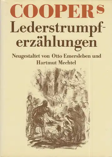 Buch: Coopers Lederstrumpferzählungen, Emersleben u.a., 1990, Verlag Neues Leben