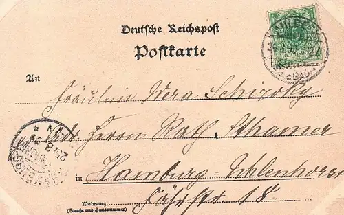 AK Wilhelm I. ca. 1899, Postkarte. 1899, gebraucht, gut
