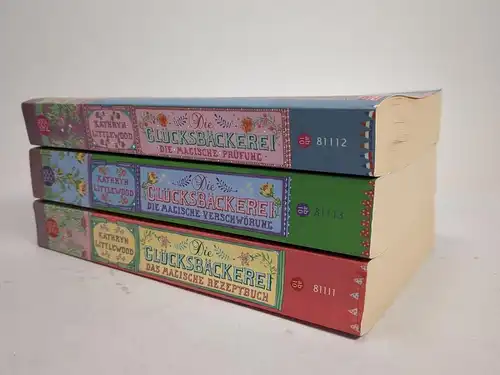 Buch: Die Glücksbäckerei 1-3, Kathryn Littlewood, Fischer Taschenbuch, magisch