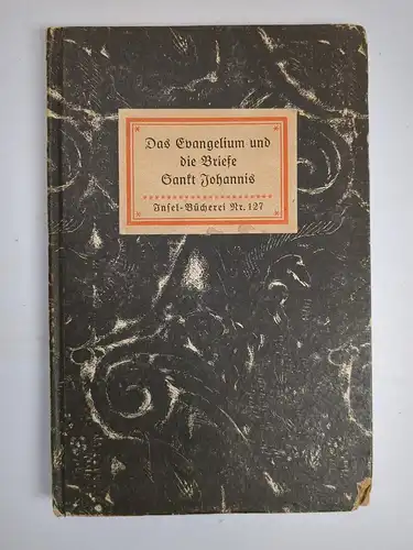 Insel-Bücherei 127, Das Evangelium und die Briefe Sankt Johannis, Insel Verlag