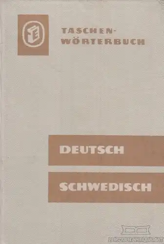 Buch: Deutsch-Schwedisches Wörterbuch, Worgt, Gerhard. 1969, gebraucht, gut