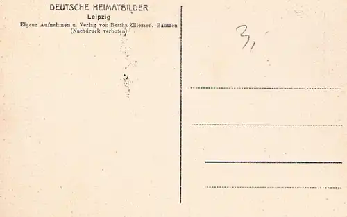 AK Leipzig. Das Karvatidenportal des Augusteums, Postkarte, gebraucht, gut