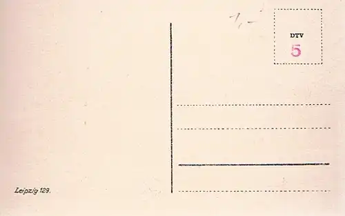 AK Leipzig. Neues Rathaus, Postkarte. Nr. 129, gebraucht, gut