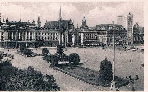 AK Leipzig. Augustusplatz, Postkarte, gebraucht, gut 274509