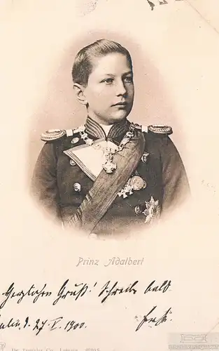 AK Prinz Aldalbert. ca. 1900, Postkarte. Nr. 9700 S, 1900, gebraucht, gut