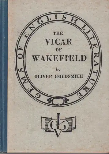 Buch: The Vicar of Wakefield, Goldsmith, Oliver, 1948, Erika Klopp Verlag