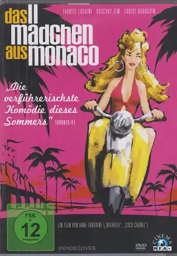 DVD: Das Mädchen aus Monaco. 2009, Fabrice Luchini, Roschdy Zem, Louise Bourgoin