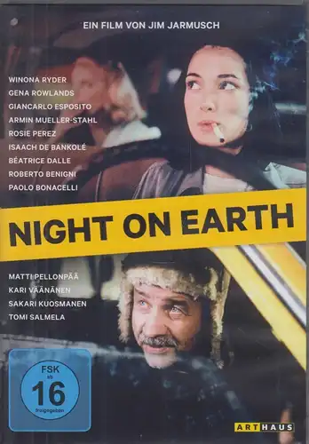 DVD: Night on Earth. 2014, Jim Jarmusch, Winona Ryder, Armin Müller-Stahl