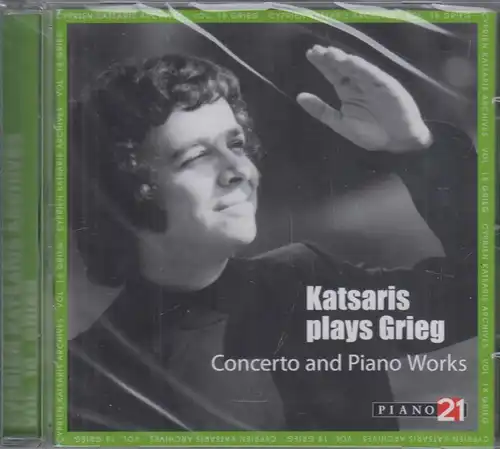 CD: Cyprien Katsaris plays Grieg. 2007, original eingeschweißt