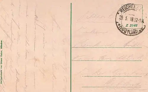 AK Leipzig. Reichsgericht. ca. 1918, Postkarte. Z 3146, 1918, gebraucht, gut