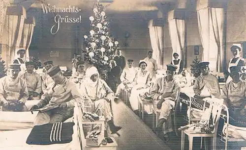 AK Weihnachts-Grüsse!, Postkarte. 1914, Rotophot Verlag, gebraucht, gut