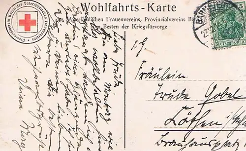 AK Weihnachts-Grüsse!, Postkarte. 1914, Rotophot Verlag, gebraucht, gut