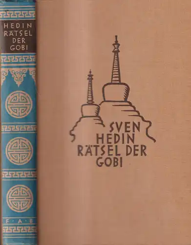 Buch: Rätsel der Gobi, Hedin, Sven. 1940, F. A. Brockhaus Verlag, gebraucht, gut