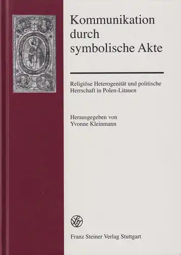 Buch: Kommunikation durch symbolische Akte, Kleinmann, Yvonne, 2010, Steiner
