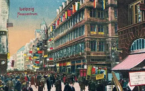 AK Leipzig. Messezentrum, Postkarte. Nr. 10246, Verlag Richard Schlothauer