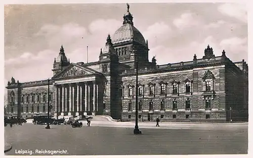 AK Leipzig. Reichsgericht, Postkarte. Nr. 4264/523, gebraucht, gut