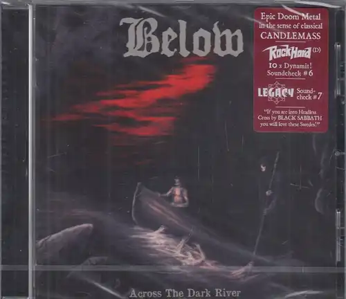 CD: Below, Across the dark River. 2014,  original eingeschweißt